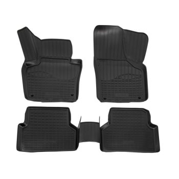   EgriAuto Prémium 3D gumiszőnyeg patenttal NORM Volkswagen Tiguan 2007-2015 4 db