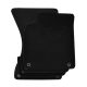 EgriAuto plüss szövetszőnyeg fekete Audi A7 C7 2010-2018 4 db
