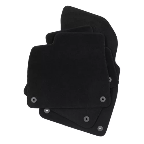 EgriAuto plüss szövetszőnyeg fekete Audi Q8 2018-magasabb 4 db