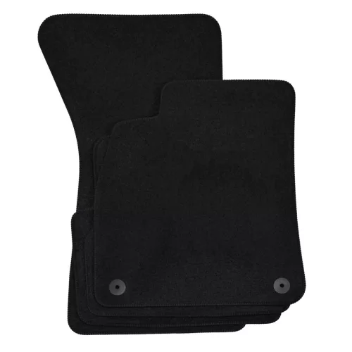 EgriAuto plüss szövetszőnyeg fekete Audi A7 C8 2018-magasabb 4 db