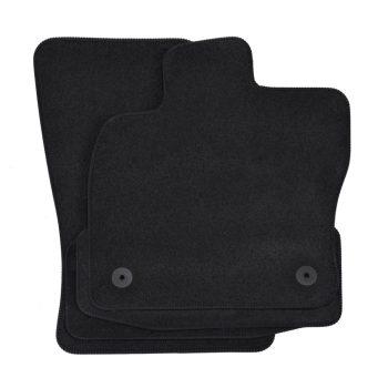   EgriAuto plüss szövetszőnyeg fekete Audi Q2 2016-magasabb 4 db