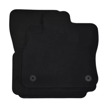   EgriAuto plüss szövetszőnyeg fekete Audi Q3 2018-magasabb 4 db