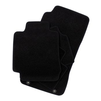   EgriAuto plüss szövetszőnyeg fekete Mini Countryman F60 2017-magasabb 4 db