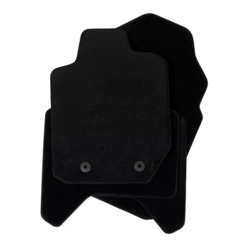   EgriAuto plüss szövetszőnyeg fekete Ford Ranger T6/T7 2013-magasabb 4 db