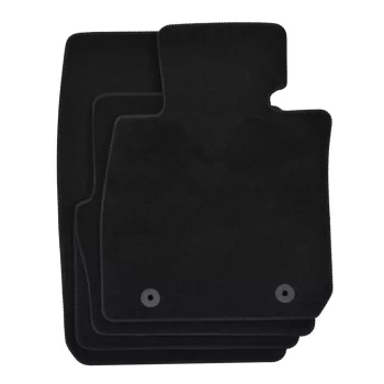   EgriAuto plüss szövetszőnyeg fekete Mazda CX-3 2015-magasabb 4 db