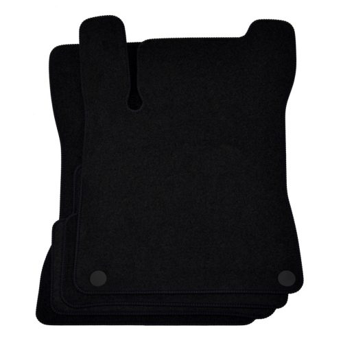 EgriAuto plüss szövetszőnyeg fekete Mercedes B-Klasse W247 2019-magasabb 4 db