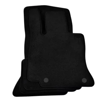   EgriAuto plüss szövetszőnyeg fekete Mercedes C W206 S206 2021-magasabb 4 db