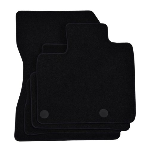 EgriAuto plüss szövetszőnyeg fekete Nissan Qashqai 2021-magasabb 4 db