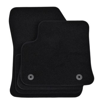   EgriAuto plüss szövetszőnyeg fekete Opel Corsa F Electric 2020-magasabb 4 db