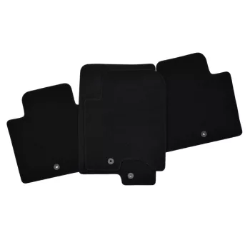   EgriAuto plüss szövetszőnyeg fekete SSangYong Rexton 5 seat 2018-magasabb 4 db