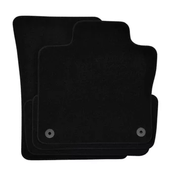   EgriAuto plüss szövetszőnyeg fekete volvo XC60 2017-magasabb 4 db