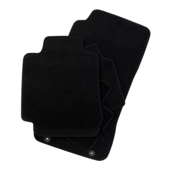   EgriAuto plüss szövetszőnyeg fekete Volvo S90/V90 2016-magasabb 4 db