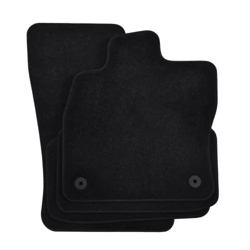 EgriAuto plüss szövetszőnyeg fekete Seat Leon IV 2020-magasabb 4 db