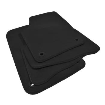   EgriAuto plüss szövetszőnyeg fekete VW Polo 9N 2002-2008 4 db