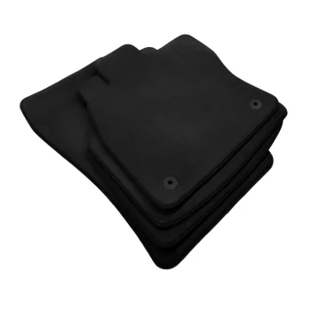   EgriAuto plüss szövetszőnyeg fekete VW Passat B8 2015-magasabb 4 db