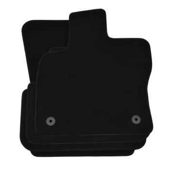   EgriAuto plüss szövetszőnyeg fekete VW Golf VII Sportsvan 2014-magasabb 4 db