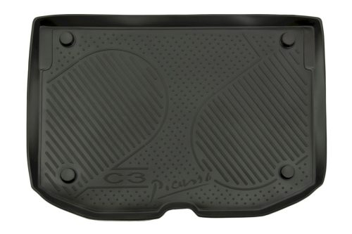 EgriAuto Normal fekete gumi csomagtértálca Citroen C3 Picasso 2009-2016