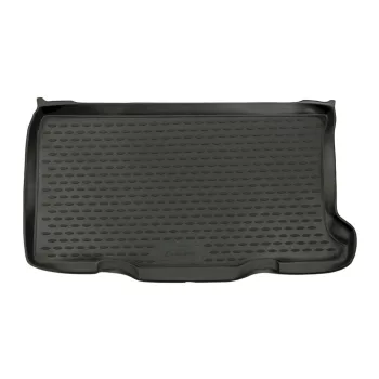 EgriAuto normál fekete gumi csomagtértálca Fiat 500 2008-