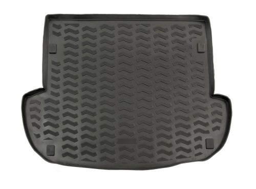 EgriAuto Normal fekete gumi csomagtértálca Hyundai Santa Fe II 2006-2012 5-ülőhely