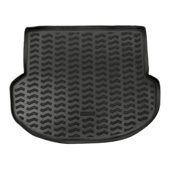   EgriAuto normál fekete gumi csomagtértálca Hyundai Santa Fe 2012-2018 5 ülőhely