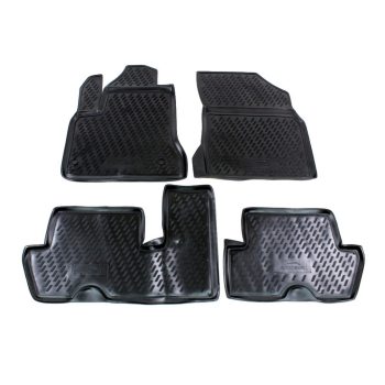   EgriAuto fekete gumiszőnyeg patenttal Citroen C4 Picasso/Grand Picasso 2006-2013