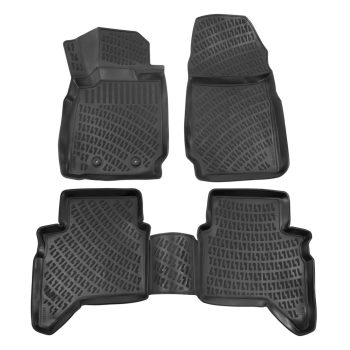 EgriAuto fekete gumiszőnyeg Ford Ranger 2012-2016