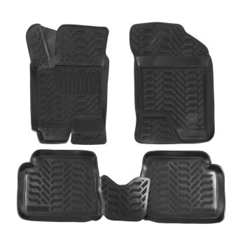   EgriAuto fekete gumiszőnyeg patenttal Hyundai Getz 2003-2012