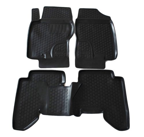 EgriAuto fekete gumiszőnyeg Nissan Pathfinder III 2005-2012