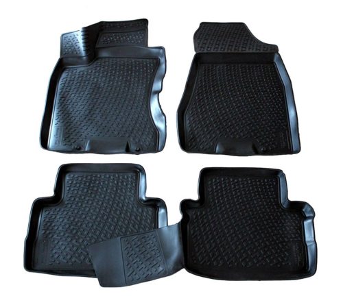 EgriAuto fekete gumiszőnyeg Nissan X-Trail II 2007-2013