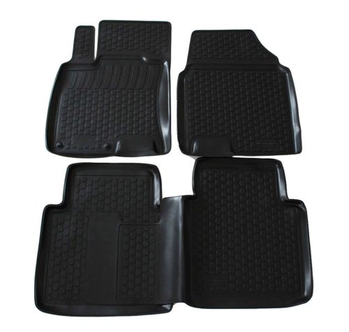 EgriAuto fekete gumiszőnyeg Nissan Qashqai+2 2008-2014