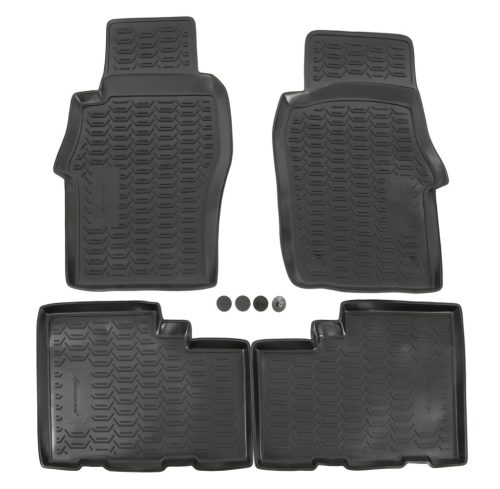 EgriAuto fekete gumiszőnyeg Nissan Patrol Y61 1998-2009