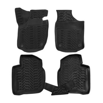 EgriAuto fekete gumiszőnyeg Seat Toledo 2012-2019