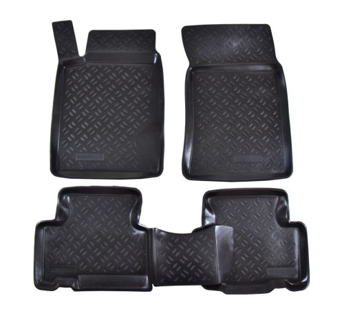 EgriAuto fekete gumiszőnyeg Ssangyong Rexton I, II 2002-08, 2008-2012
