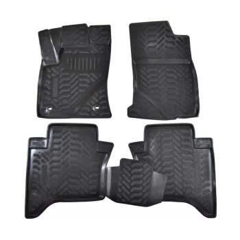   EgriAuto Prémium 3D gumiszőnyeg patenttal Toyota Hilux up 2015-