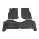 EgriAuto fekete gumiszőnyeg patenttal Toyota Land Cruiser 100 1998-2007