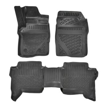   EgriAuto Prémium 3D gumiszőnyeg patenttal Volkswagen Amarok 2023-