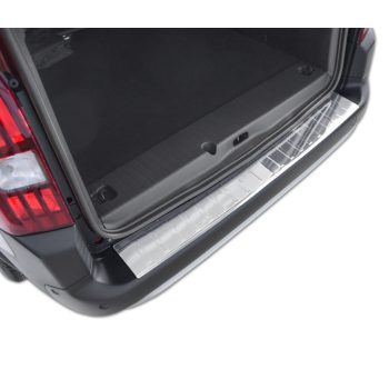 EgriAuto acél lökhárítóvédő Peugeot Partner 3, 2019-