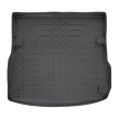 EgriAuto fekete csúszásgátlós csomagtértálca Audi A6 C8 kombi 2018-