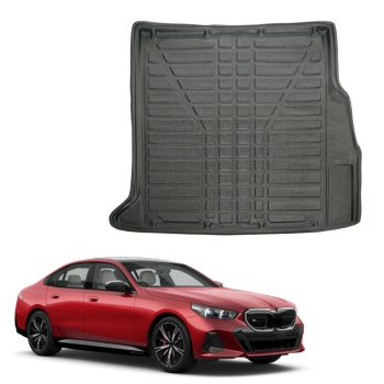   EgriAuto fekete csúszásgátlós csomagtértálca BMW i5 G60 2023-