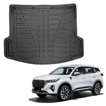   EgriAuto fekete csúszásgátlós csomagtértálca Cherry Tiggo 7 PRO 7- személyes 2024-/Jaecoo 7 4X4 2024-