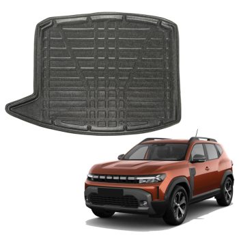   EgriAuto fekete csúszásgátlós csomagtértálca Dacia Duster 4x2 Benzin-2024-