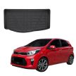 EgriAuto fekete csúszásgátlós csomagtértálca Kia Picanto 2018-