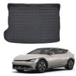 EgriAuto fekete csúszásgátlós csomagtértálca Kia EV6 2022-
