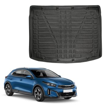   EgriAuto fekete csúszásgátlós csomagtértálca Kia XCeed 2019- (felső csomagtartó)