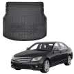 EgriAuto fekete csúszásgátlós csomagtértálca Mercedes-Benz class C W204 sedan 2007-2014