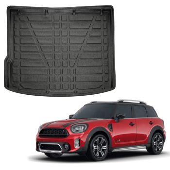   EgriAuto fekete csúszásgátlós csomagtértálca Mini Countryman Electric 2023-