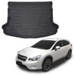 EgriAuto fekete csúszásgátlós csomagtértálca Subaru XV 2012-2017