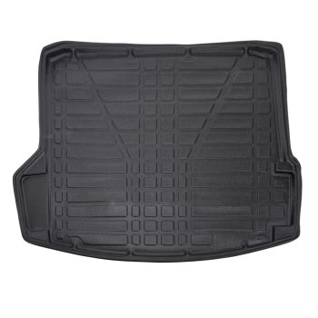   EgriAuto fekete csúszásgátlós csomagtértálca Skoda Octavia II Hatchback/sedan 2004-2012