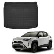 EgriAuto fekete csúszásgátlós csomagtértálca Toyota Yaris Cross 2022- ( (Felső szint))