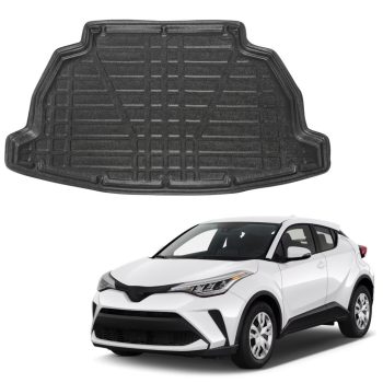   EgriAuto fekete csúszásgátlós csomagtértálca Toyota C- HR 2023- (Hangszórórendszer nélkül)